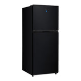 Verona VEFTF2412RBK 24 inch Top Freezer Refrigerator with 12 cu. ft. Total Capacity, Reversible Doors, Recessed Handle, Energy Star (Black)