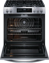 30" Front Control Gas Range with Convection Bake