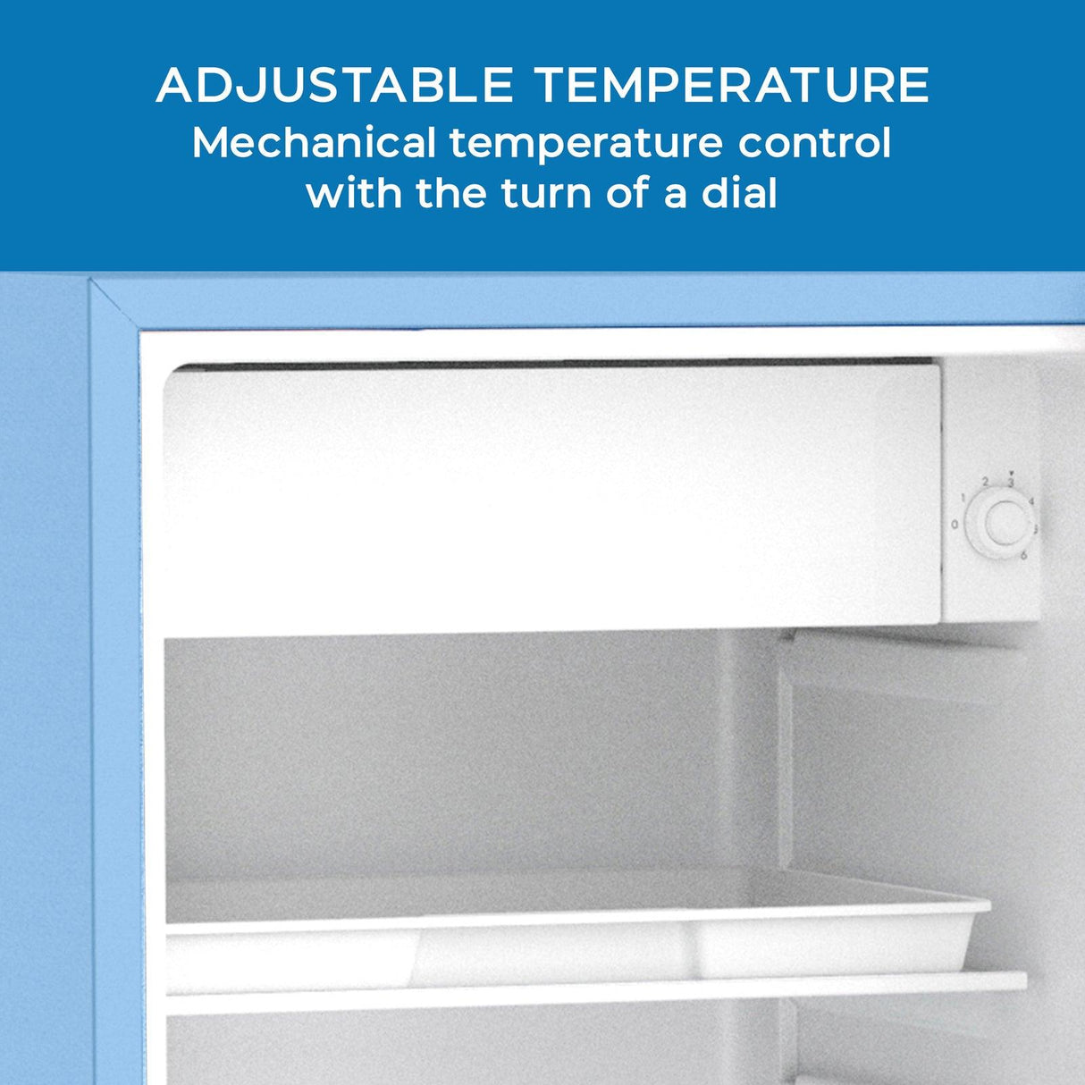 Avanti 3.0 Cu. Ft. Retro Compact Refrigerator - Robin's Egg Blue