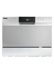 Danby 6 Place Setting Countertop Dishwasher in Silver