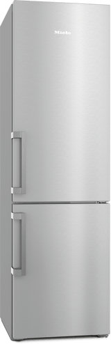KFN 4799 DDE NA Stainless steel/CleanSteel - Freestanding fridge-freezer with DailyFresh, NoFrost, and IceMaker for fresh ice cubes any time.