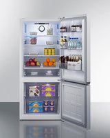 30" Wide Bottom-mount Refrigerator-freezer, Counter Depth