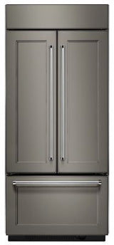 20.8 Cu. Ft. 36" Width Built In Panel Ready French Door Refrigerator
