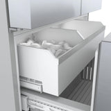 500 Series French Door Bottom Mount Refrigerator 36" Stainless steel (with anti-fingerprint), Total No Frost