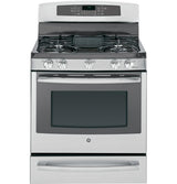 GE Profile Series 30" Dual-Fuel Free-Standing Range with Warming Drawer