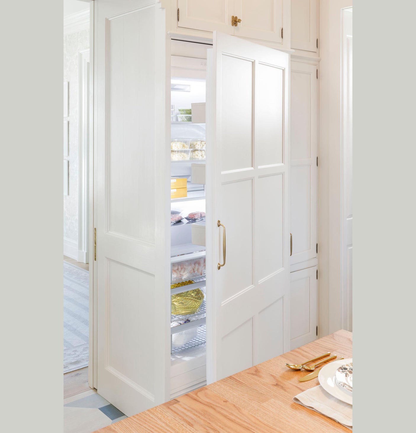 Monogram 36" Panel-Ready Integrated Column Freezer