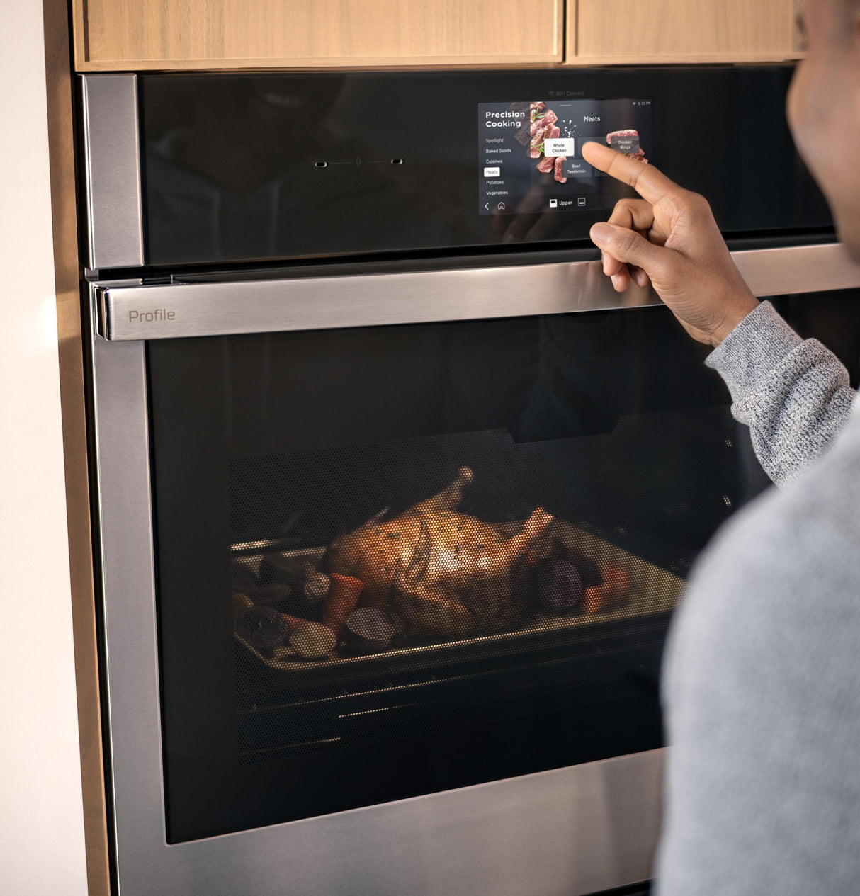 GE Profile™ 27" Smart Built-In Convection Single Wall Oven