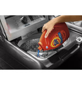 GE® 5.0 cu. ft. Capacity Smart Washer with Stainless Steel Basket