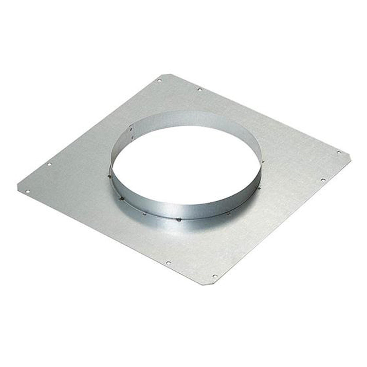 Front Panel Rough-In Plate - 8" Round, DLI-A