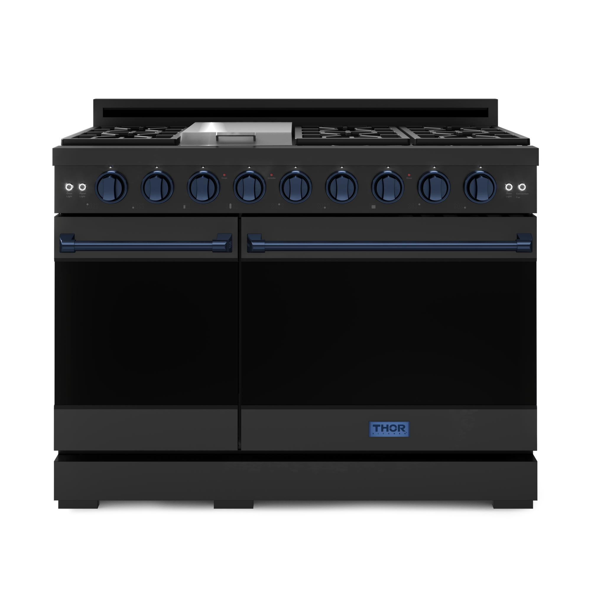 48 Inch Professional Lp Range With Pro-style Knobs In Black/navy Blue Gordon Ramsay Series