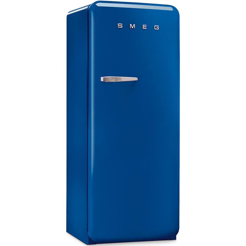 Approx 24" 50'S Style Refrigerator with ice compartment, Blue, Right hand hinge