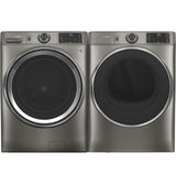 GE® ENERGY STAR® 7.8 cu. ft. Capacity Smart Front Load Electric Dryer with Steam and Sanitize Cycle