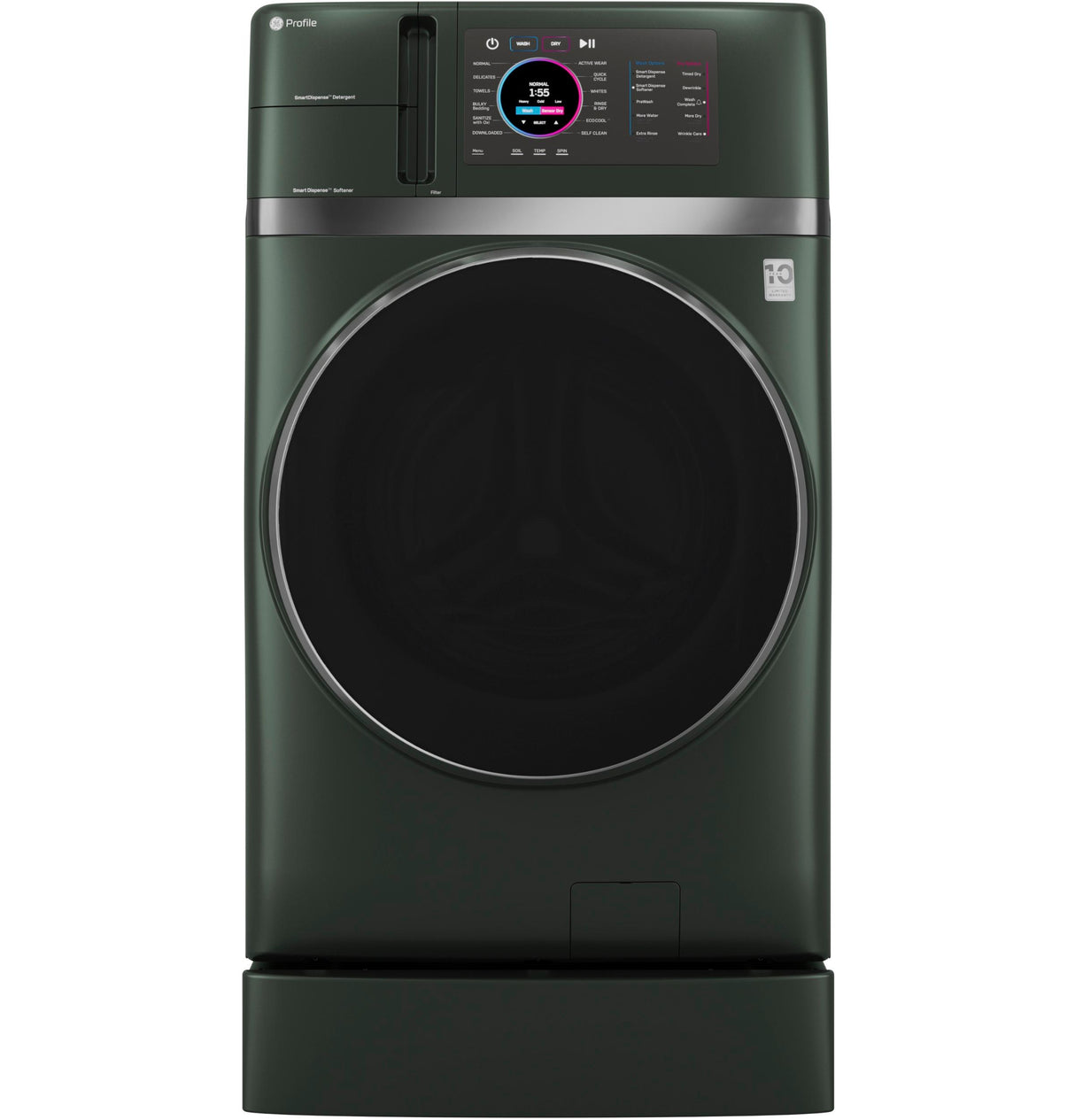 GE Profile™ ENERGY STAR® 4.8 cu. ft. Capacity UltraFast Combo with Ventless Inverter Heat Pump Technology Washer/Dryer