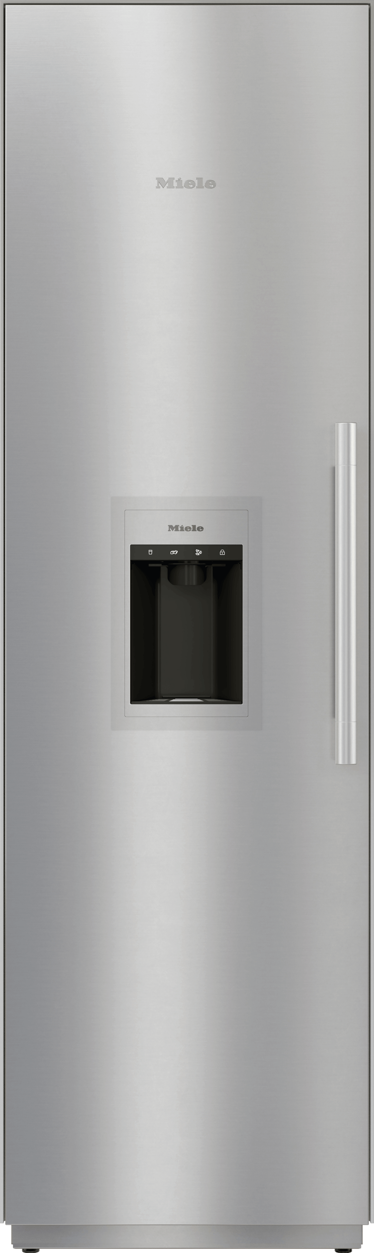 F 2672 SF Stainless steel/CleanSteel - MasterCool™ freezer For high-end design and technology on a large scale.