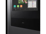 22 cu. ft. Family Hub™ Counter Depth 4-Door Flex™ Refrigerator in Black Stainless Steel
