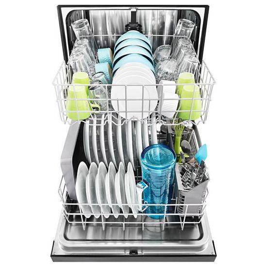 Dishwasher with Stainless Steel Interior - stainless steel