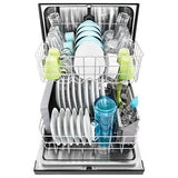 Dishwasher with Stainless Steel Interior - stainless steel
