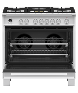 36" Series 9 Classic 5 Burner Dual Fuel Self-Cleaning Range