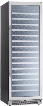 Presrv Wine Cooler, 24in Full Size, SS+Glass, Reverse Door, 1 Zone