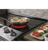 GE® 30" Slide-In Electric Convection Range