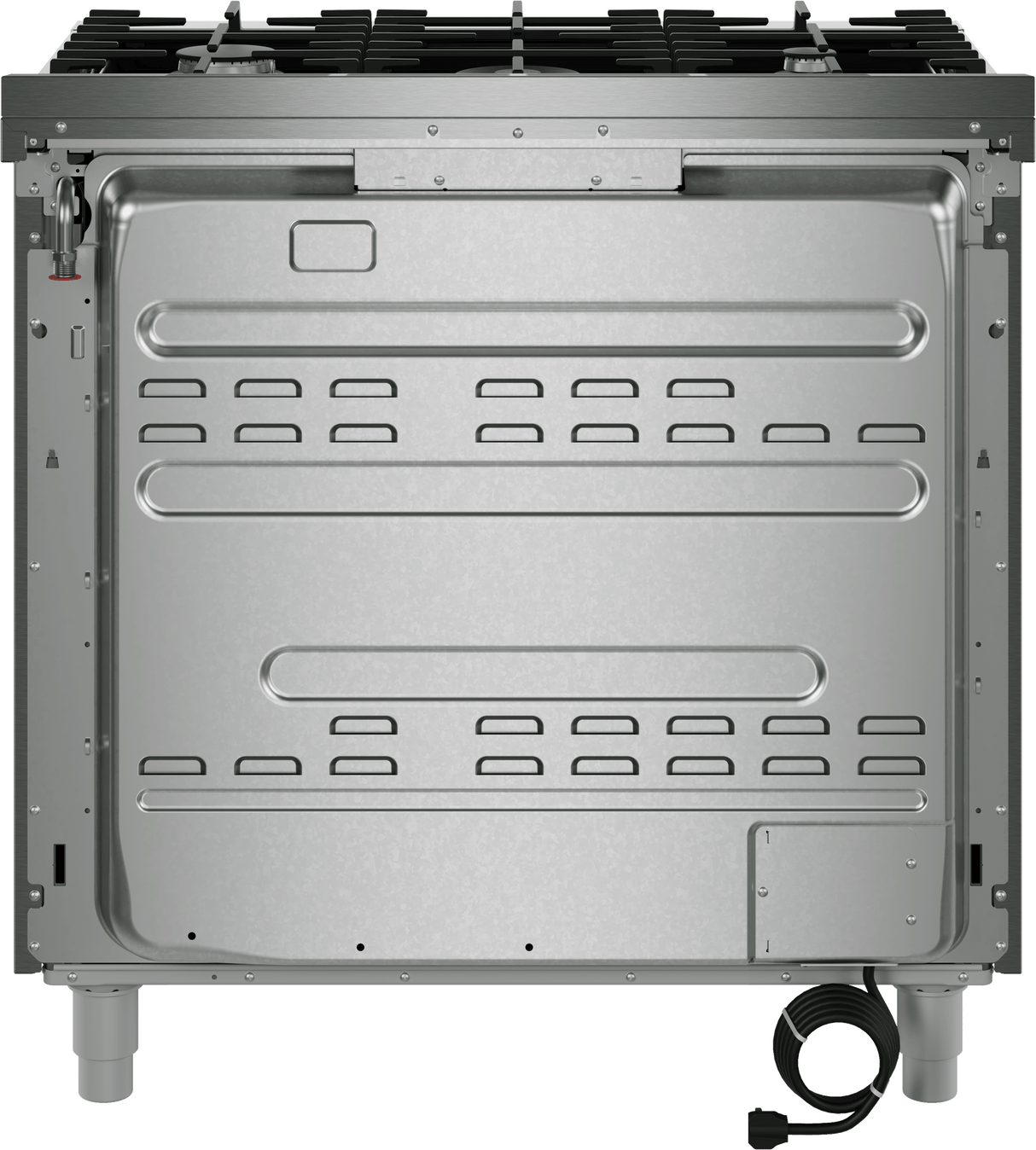 500 Series, Gas freestanding range, 36'', Stainless steel