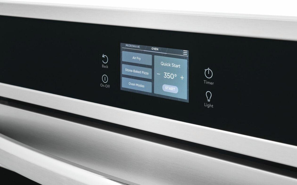 30" Electric Wall Oven and Microwave Combination with Stone-Baked Pizza