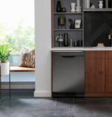 GE Profile™ ENERGY STAR® Top Control with Stainless Steel Interior Dishwasher with Sanitize Cycle & Dry Boost with Fan Assist