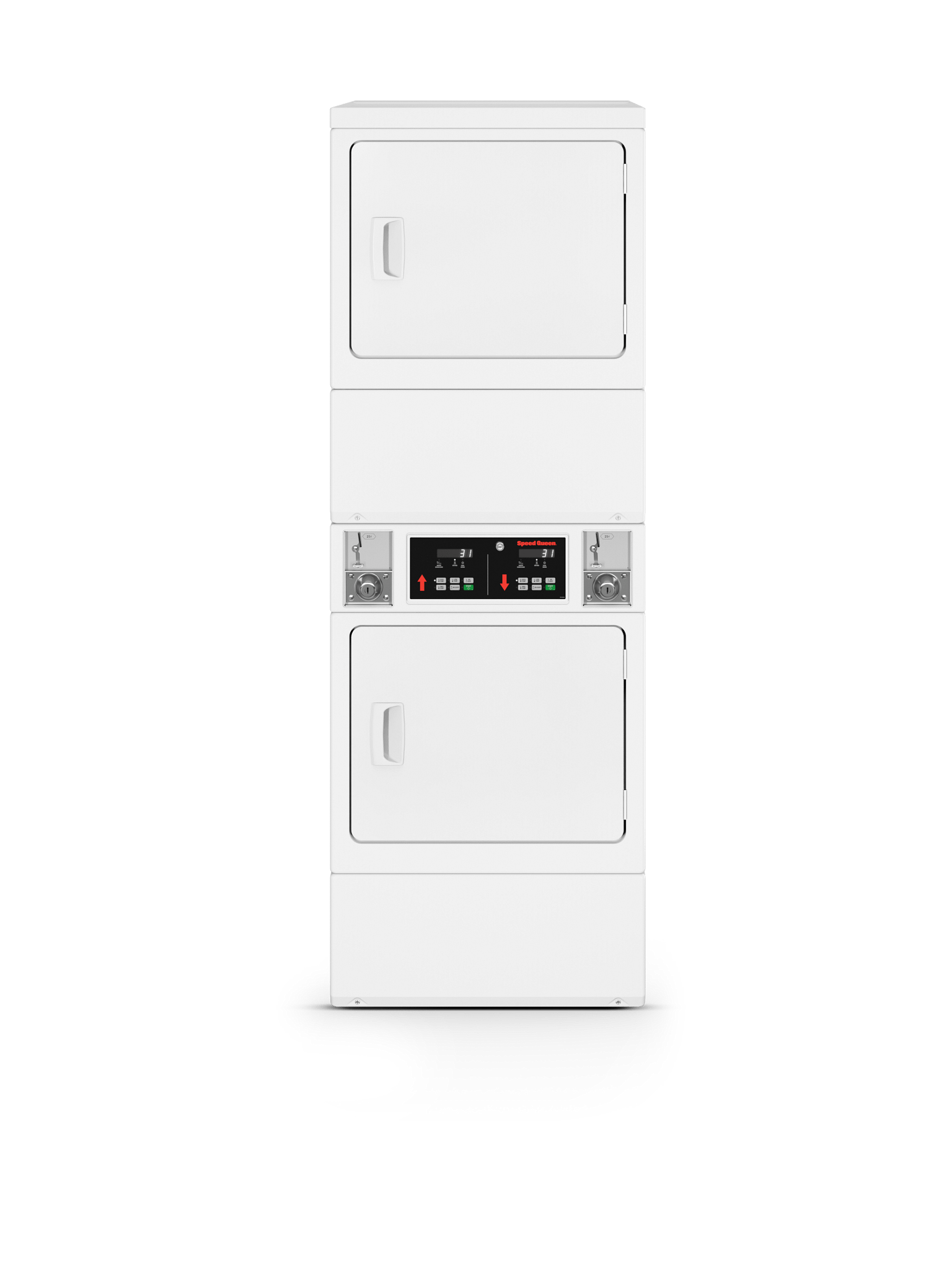 Commercial Coin Drop Gas Stack Dryer Dryer