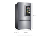 25.1 cu. ft. 3-Door French Door Refrigerator with Family Hub™ in Stainless Steel