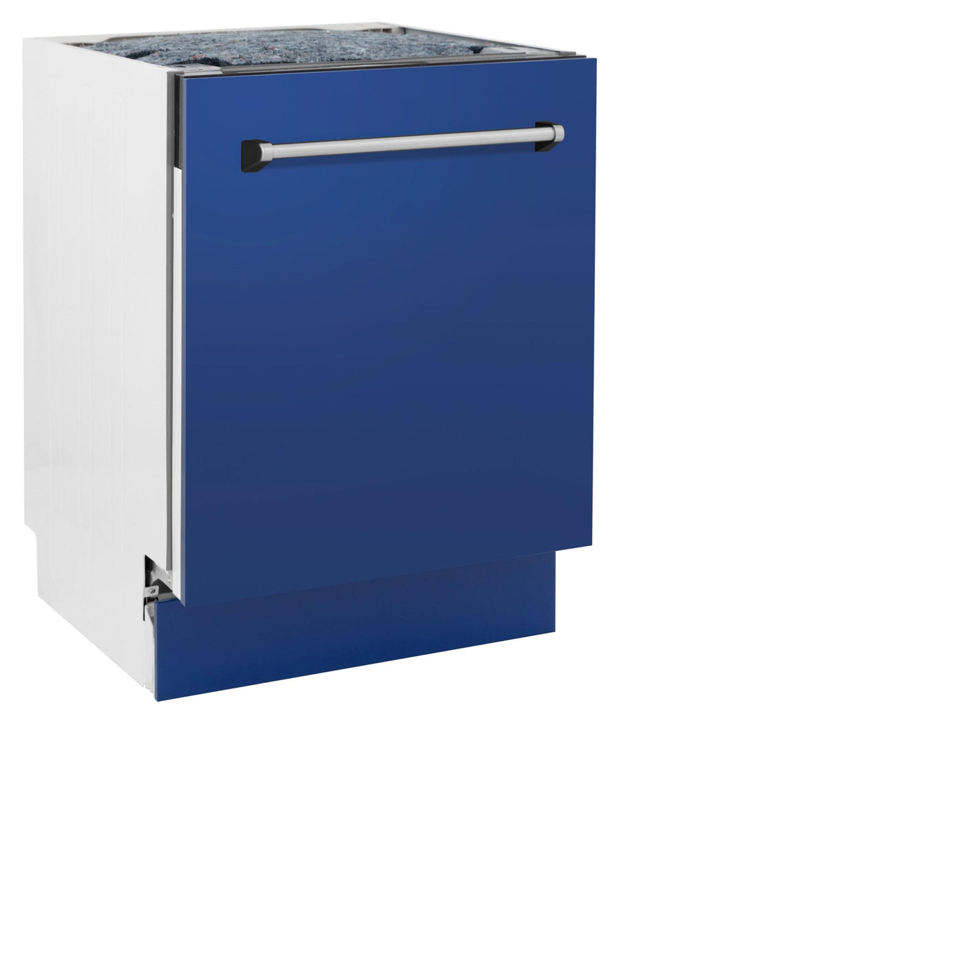 ZLINE 24" Tallac Series 3rd Rack Dishwasher with Traditional Handle, 51dBa (DWV-24) [Color: Blue Matte]
