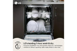 Smart FlushFit™ Top Control Dishwasher with 1-Hour Wash & Dry, QuadWash® Pro, and Dynamic Heat Dry™ w/AutoVent Dry™