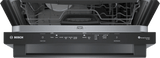 100 Premium Dishwasher 24" Black stainless steel