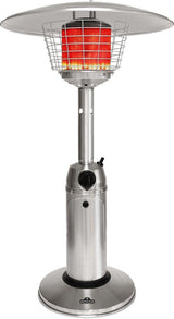 SKYFire 11 Patio Heater for Table Tops , Stainless Steel , Propane