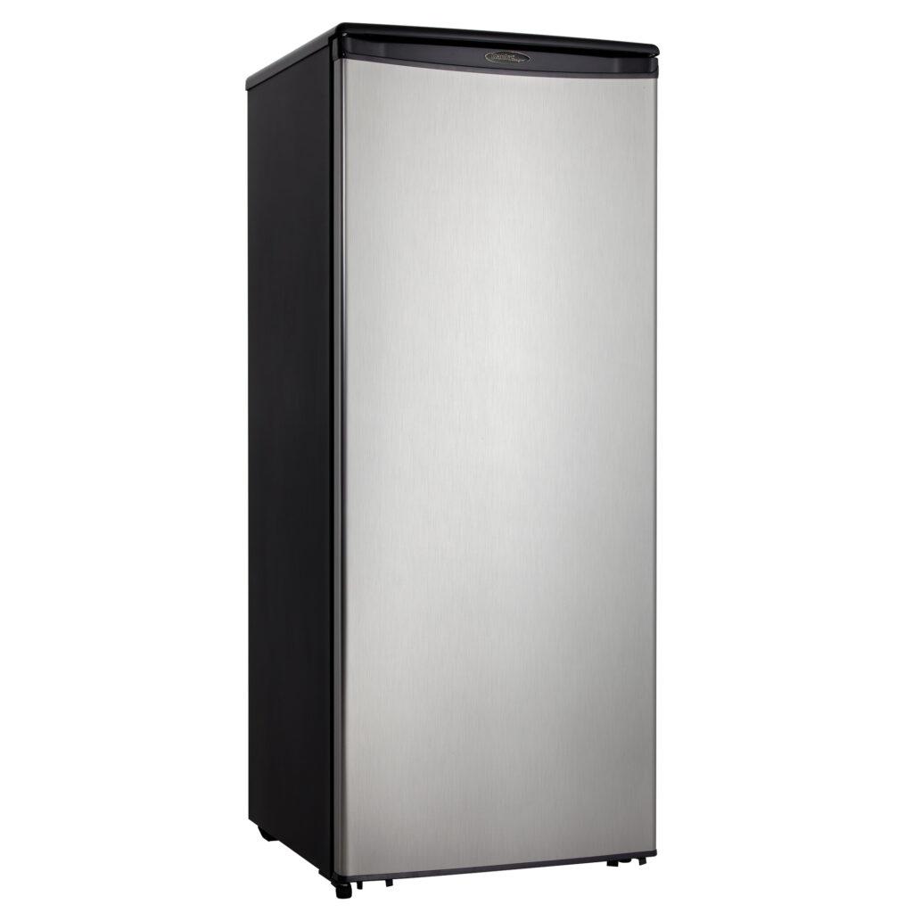 Danby Designer 11.0 cu. ft. Apartment Size Fridge in Stainless Steel Look