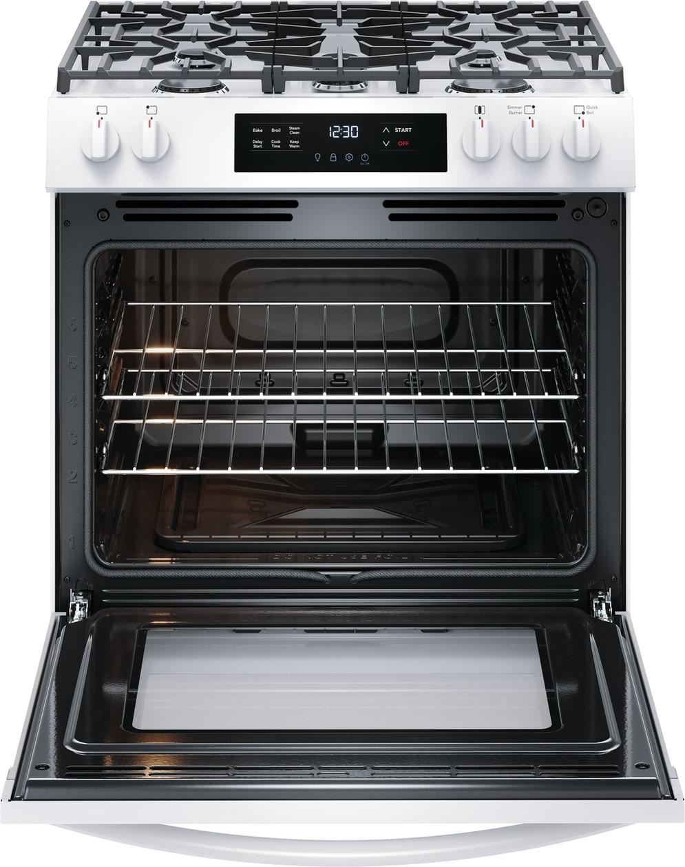 30" Front Control Gas Range with Quick Boil