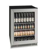 Hbv024 24" Beverage Center With Stainless Frame Finish (230 V/50 Hz)