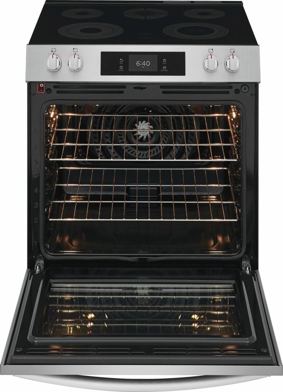 30" Electric Range with Stone-Baked Pizza