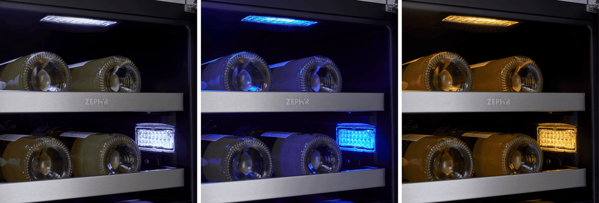 Presrv Wine Cooler, 15in UC, SS+Gls, Rvs Door, 1Z