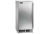 15" ADA height compliant Cubelet Ice Maker with pump, stainless steel solid door, hinge right, R290