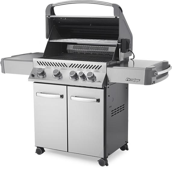Prestige ® 500 RB Stainless Steel with Infrared Rear Burner
