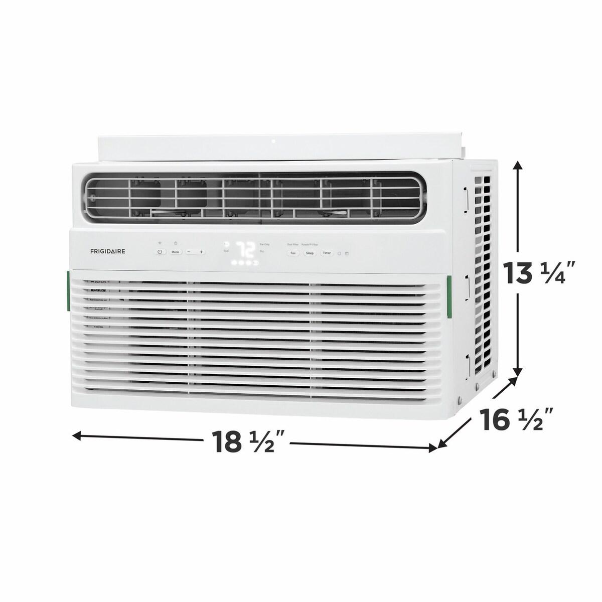 8,000 BTU Window Room Air Conditioner with Wi-Fi