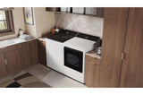 7.3 cu.ft. Ultra Large High Efficiency Gas TurboSteam™ LG EasyLoad™ Door, Wi-Fi Connectivity, White