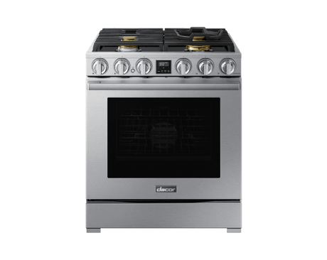 30" Range, Silver Stainless, Natural Gas/Liquid Propane