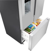 100 Series French Door Bottom Mount Refrigerator 36" Stainless steel (with anti-fingerprint), Total No Frost
