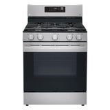 LG 2 Piece Gas Range and Over the Range Microwave Set  LRGL5823S & MVEL2033F