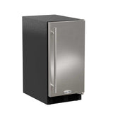 15-In Low Profile Built-In Clear Ice Machine With Arctic White Illuminice with Door Style - Stainless Steel, Door Swing - Right, Pump - No