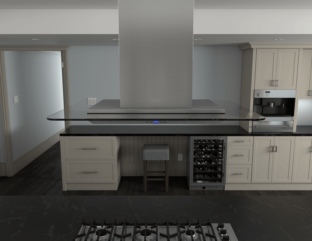 Verona, Is., 42" SS+Glass, 715 CFM, DCBL, ACT