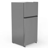 Midea 18 cu. ft. Counter-Depth Top-Freezer Refrigerator (Stainless Steel)
