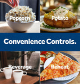GE® 0.7 Cu. Ft. Spacemaker® Countertop Microwave Oven