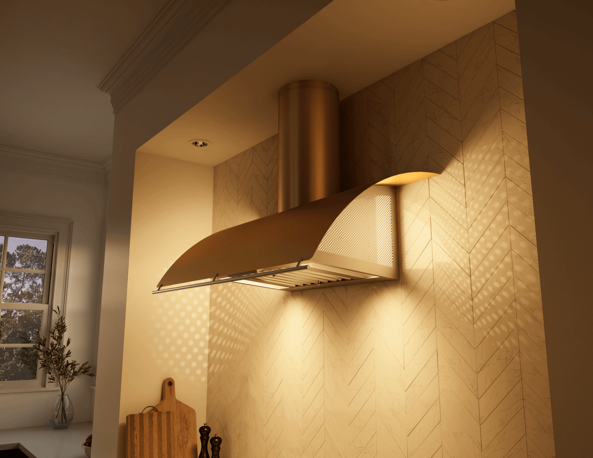 Okeanito, 48in, Brushed Gold, LED, BODY ONLY